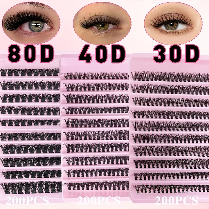 Wispy D-Curl Clusters - 200 Pieces product image (1)