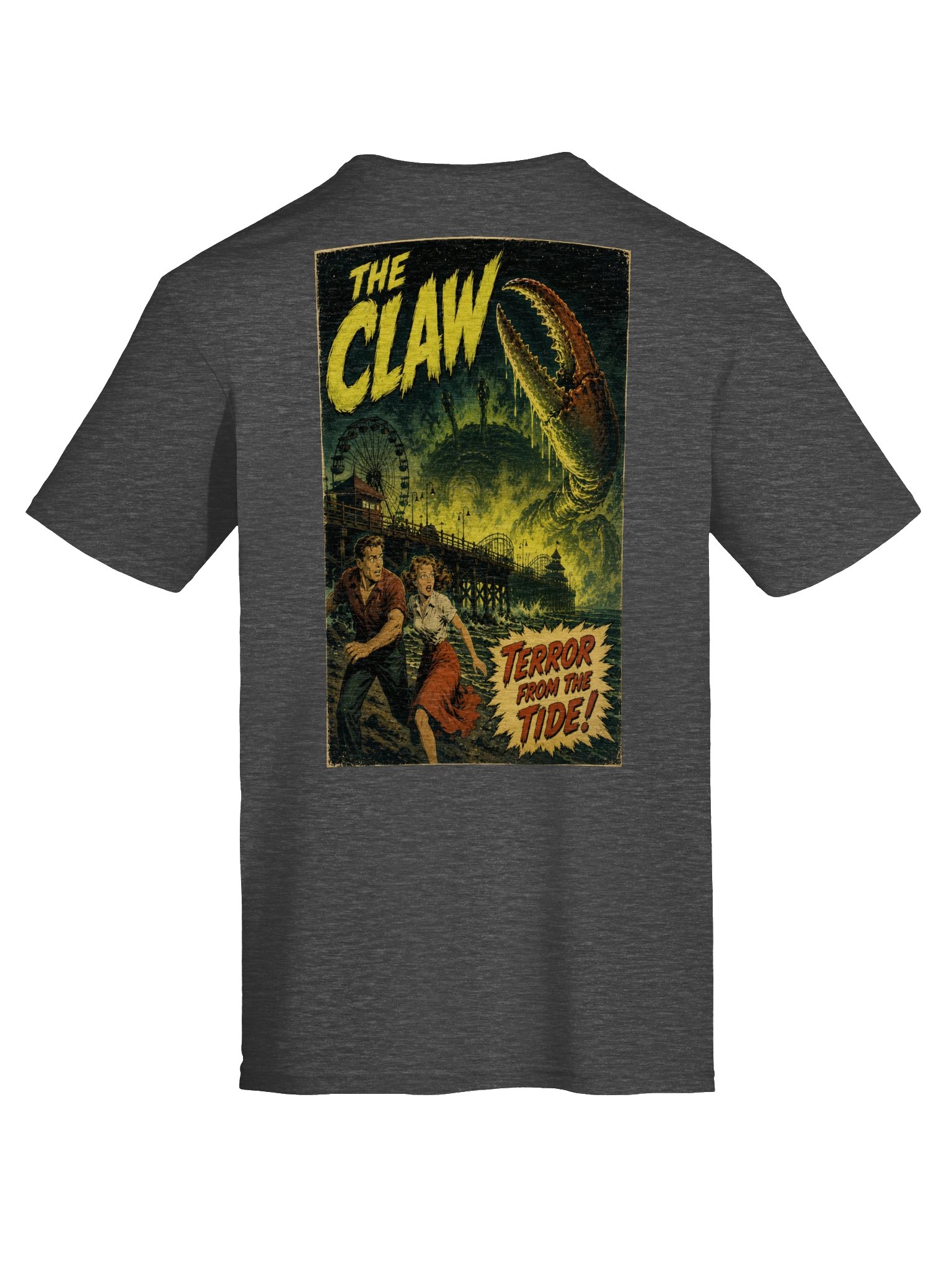 The CLAW!- Back Graphic T-Shirt product image (57)