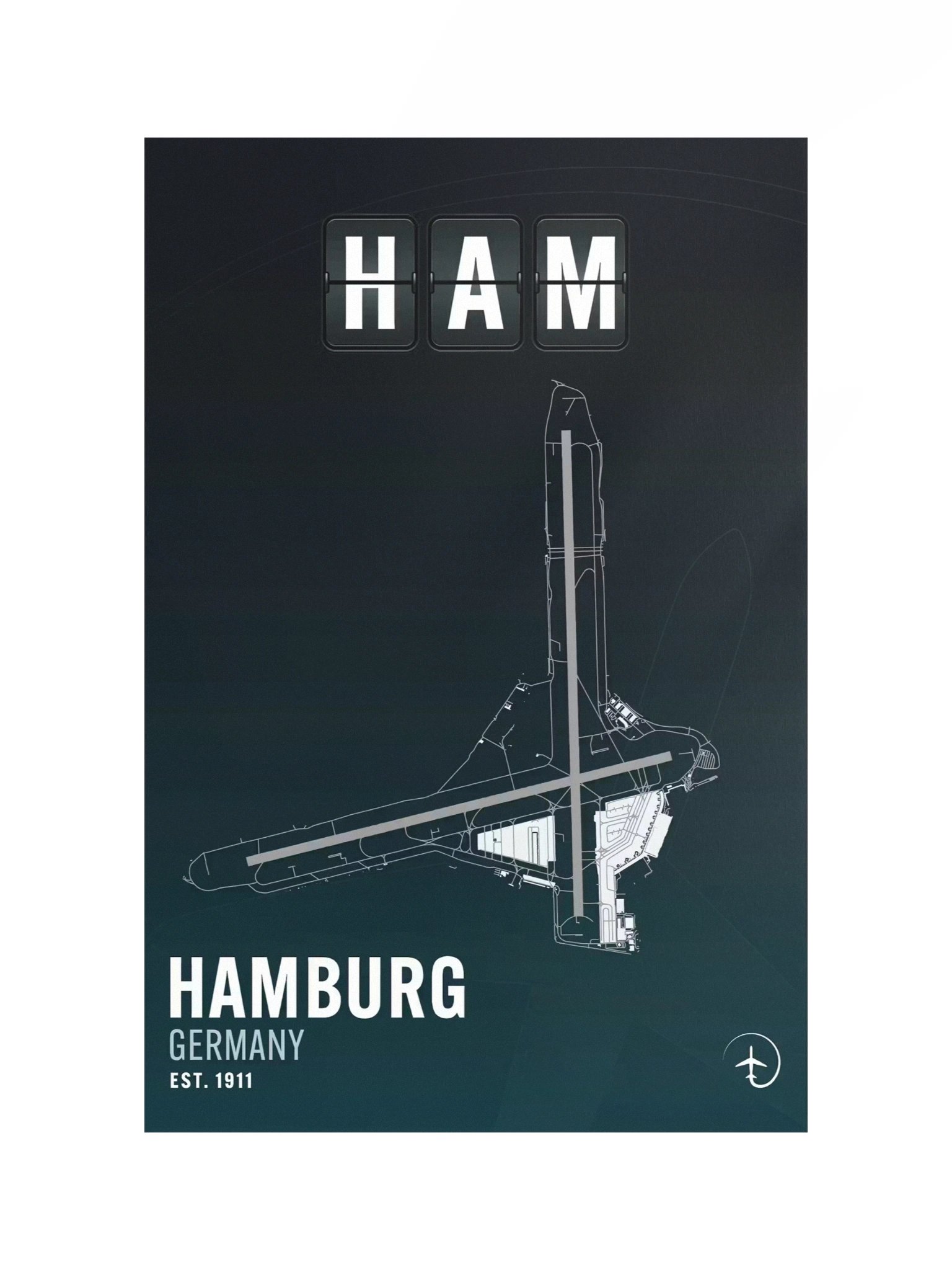 Hamburg HAM Poster product image (1)
