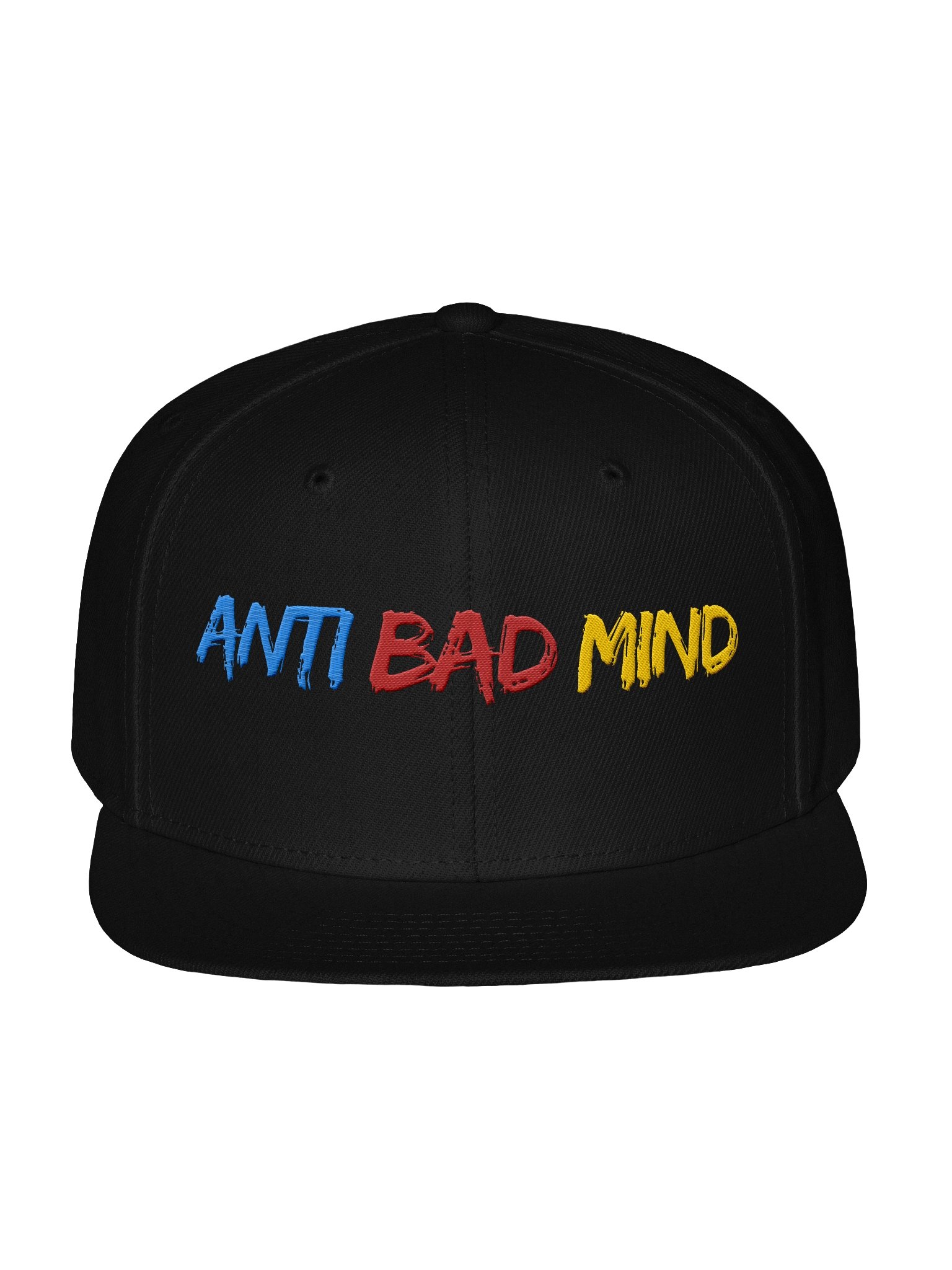 ANTI BAD MIND Otto Snapback — Bold Brush-Logo Cap product image (4)
