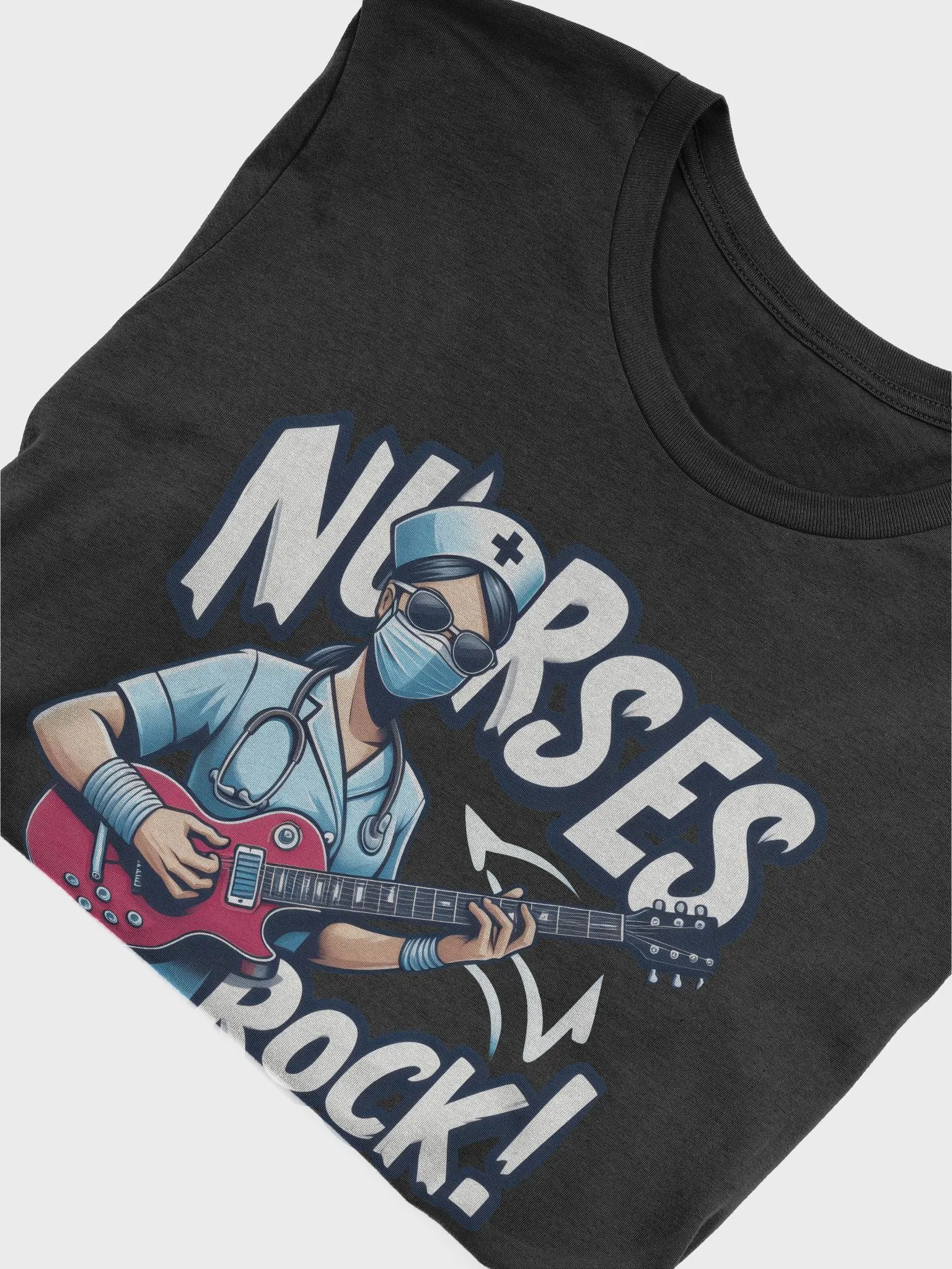 Rockstar Nurse Illustrated T-Shirt product image (55)