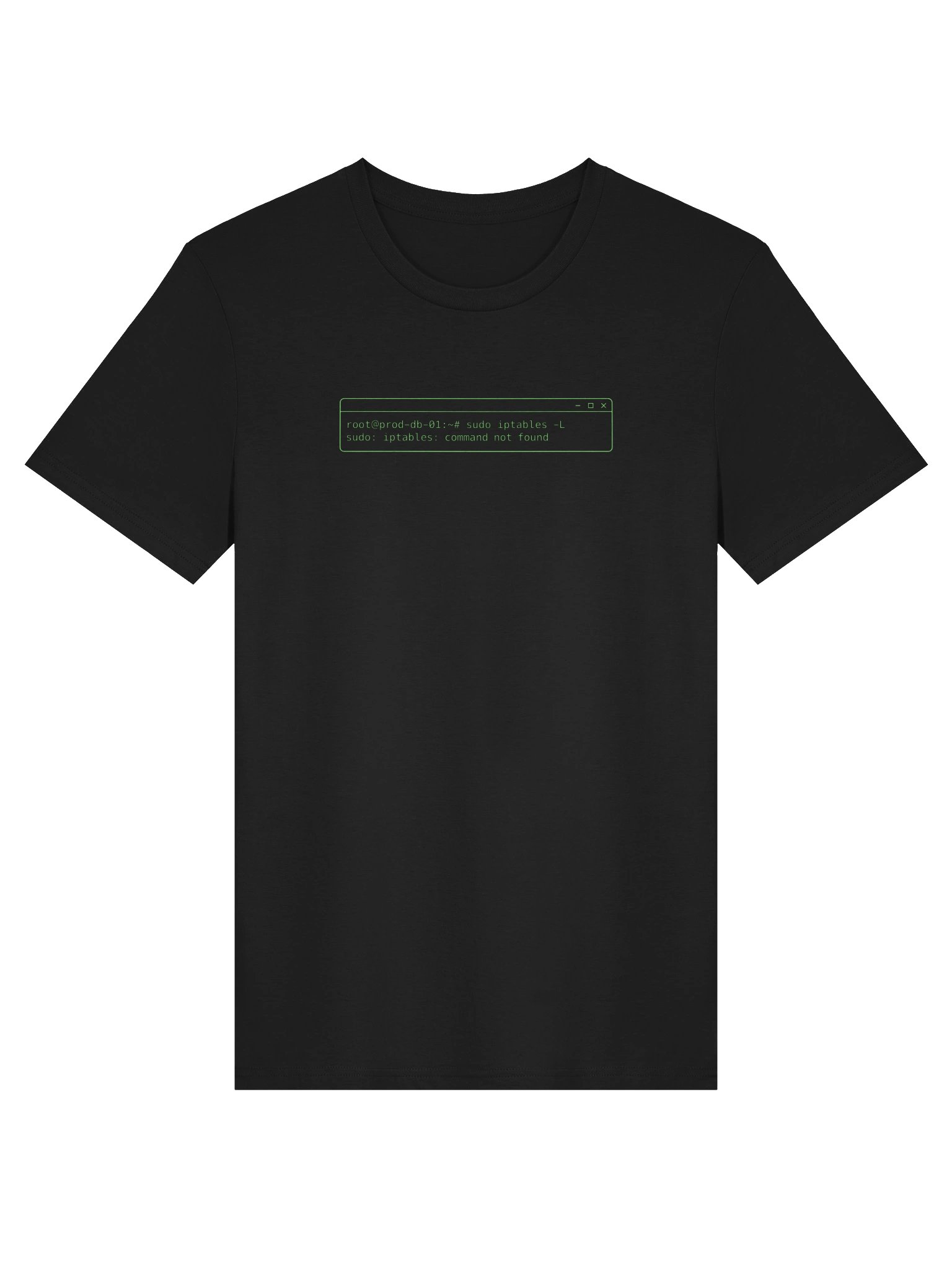 Production Firewall — Linux Sysadmin T-Shirt product image (1)