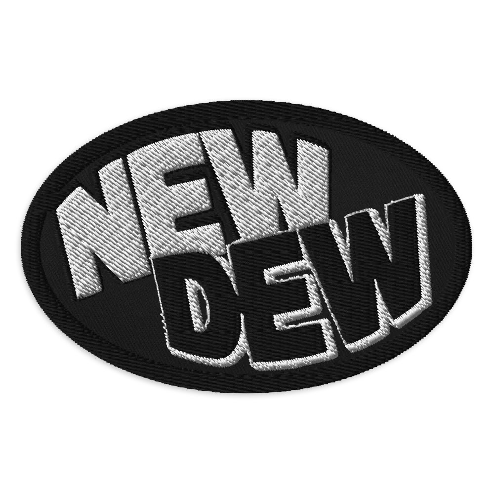 NEW DEW - EMBROIDERED PATCH product image (1)