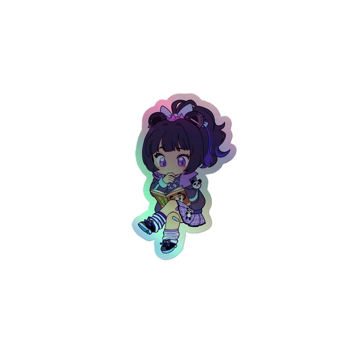 Pnda Reader Holographic Sticker product image (1)