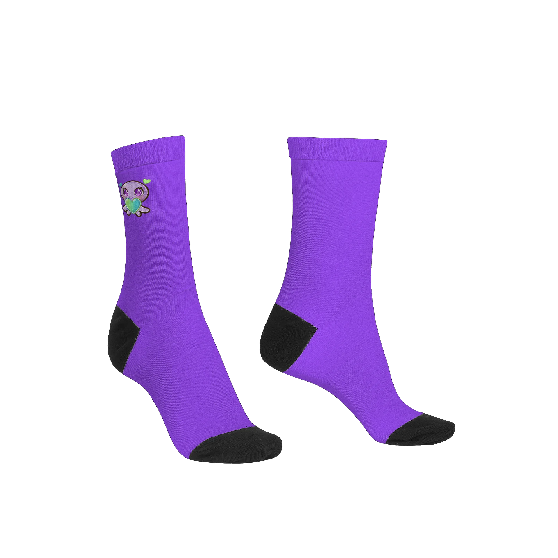 Inky Love Crew Socks product image (10)