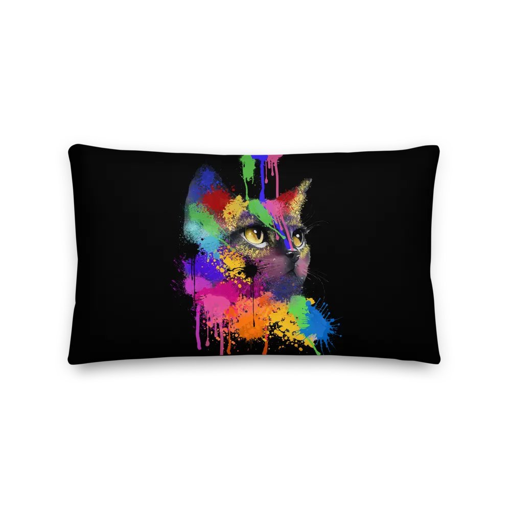 Vibrant Cat Eyes Premium Pillow product image (2)