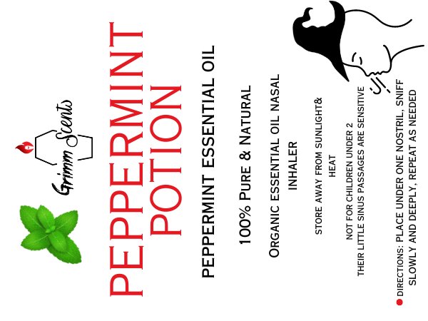 Peppermint Essential Oil Nasal Inhaler product image (3)