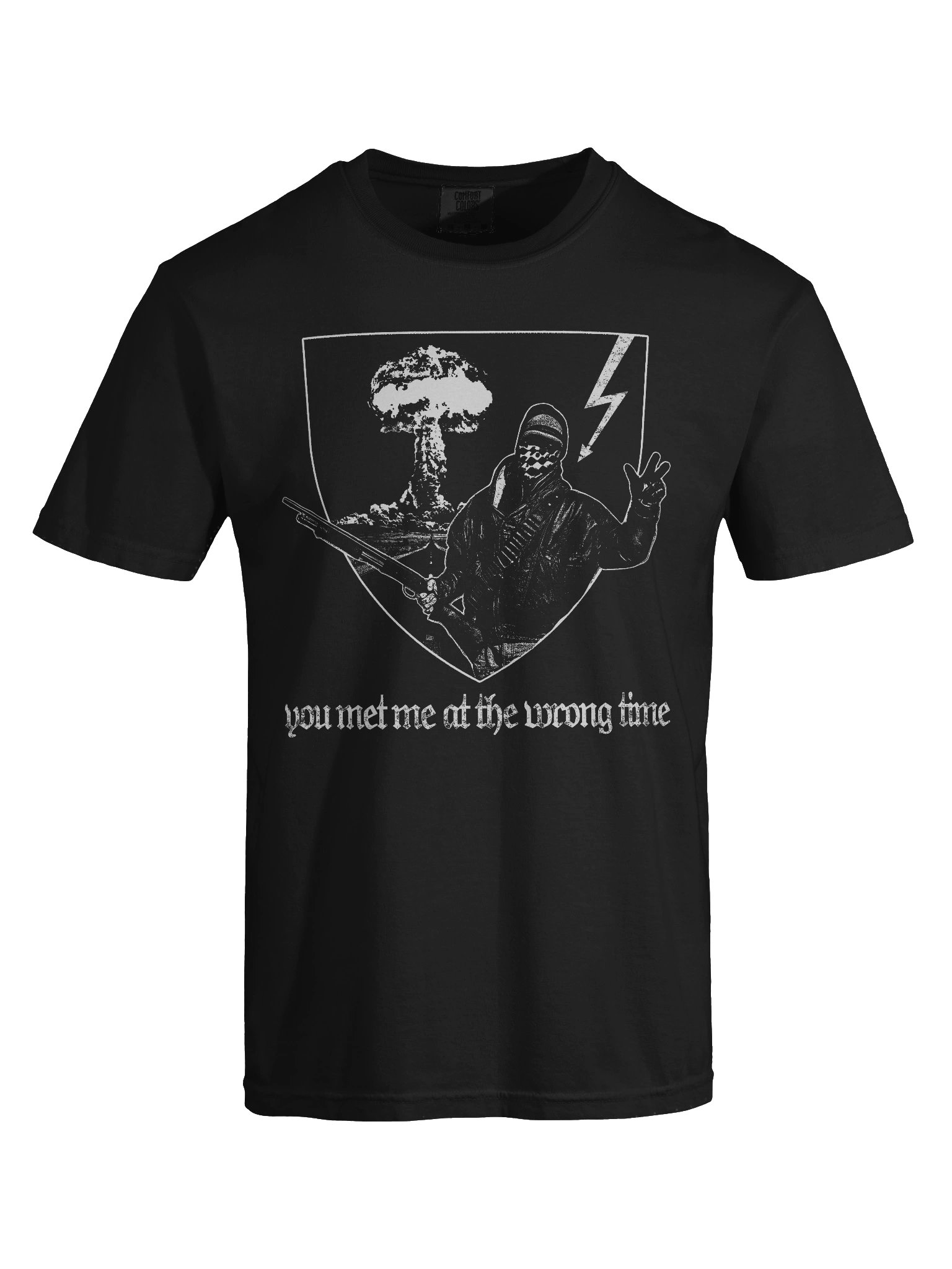 "WRONG TIMING" TSHIRT BACKPRINT product image (7)
