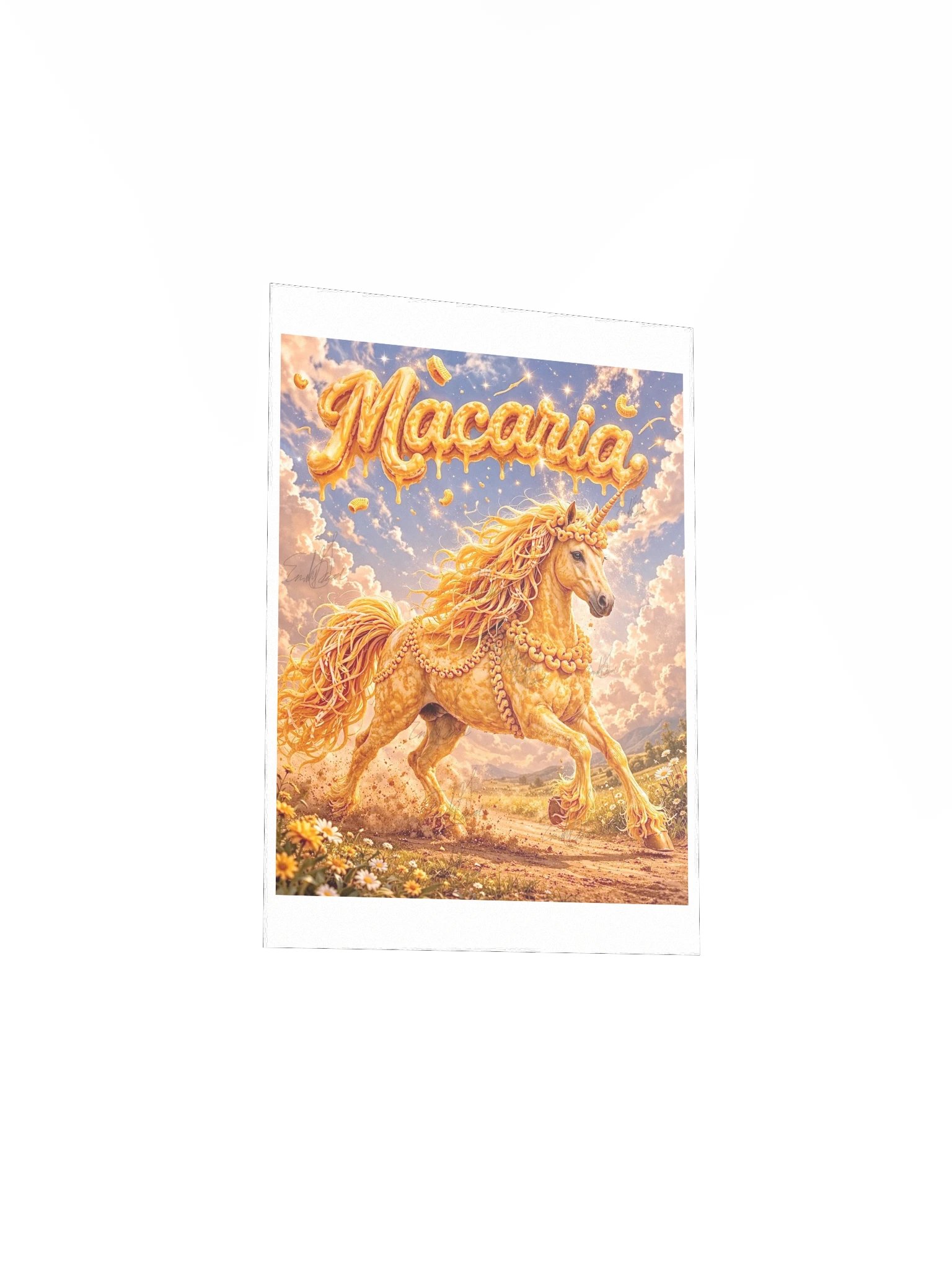 Macaria White Poster product image (11)
