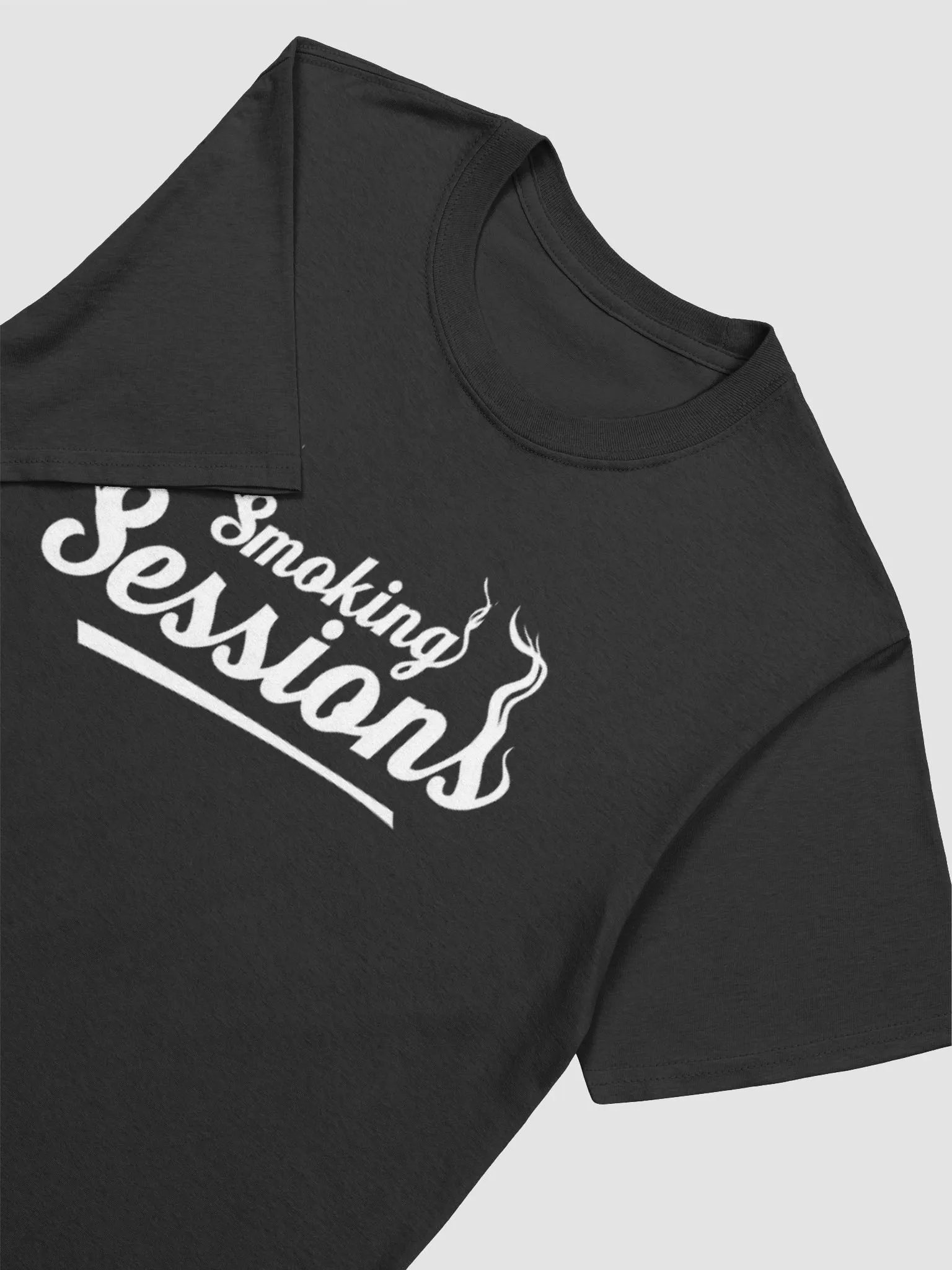 Smokin' Sessions Big Logo Black Tee product image (3)