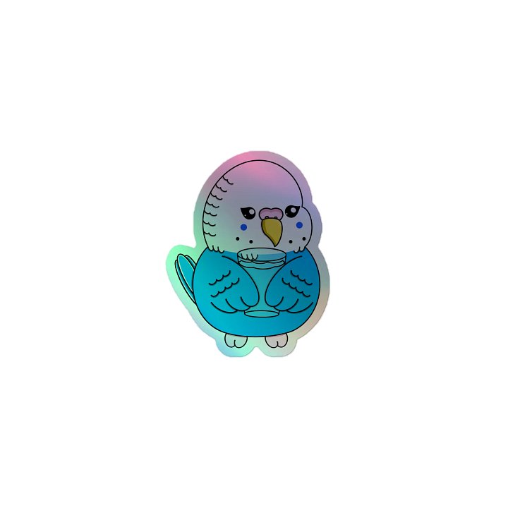 Hydrate Holographic Sticker product image (1)