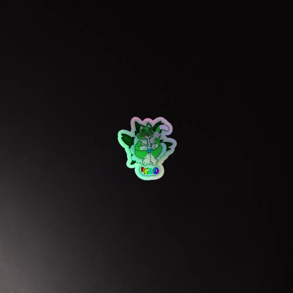 d20 420 Holo Sticker product image (2)