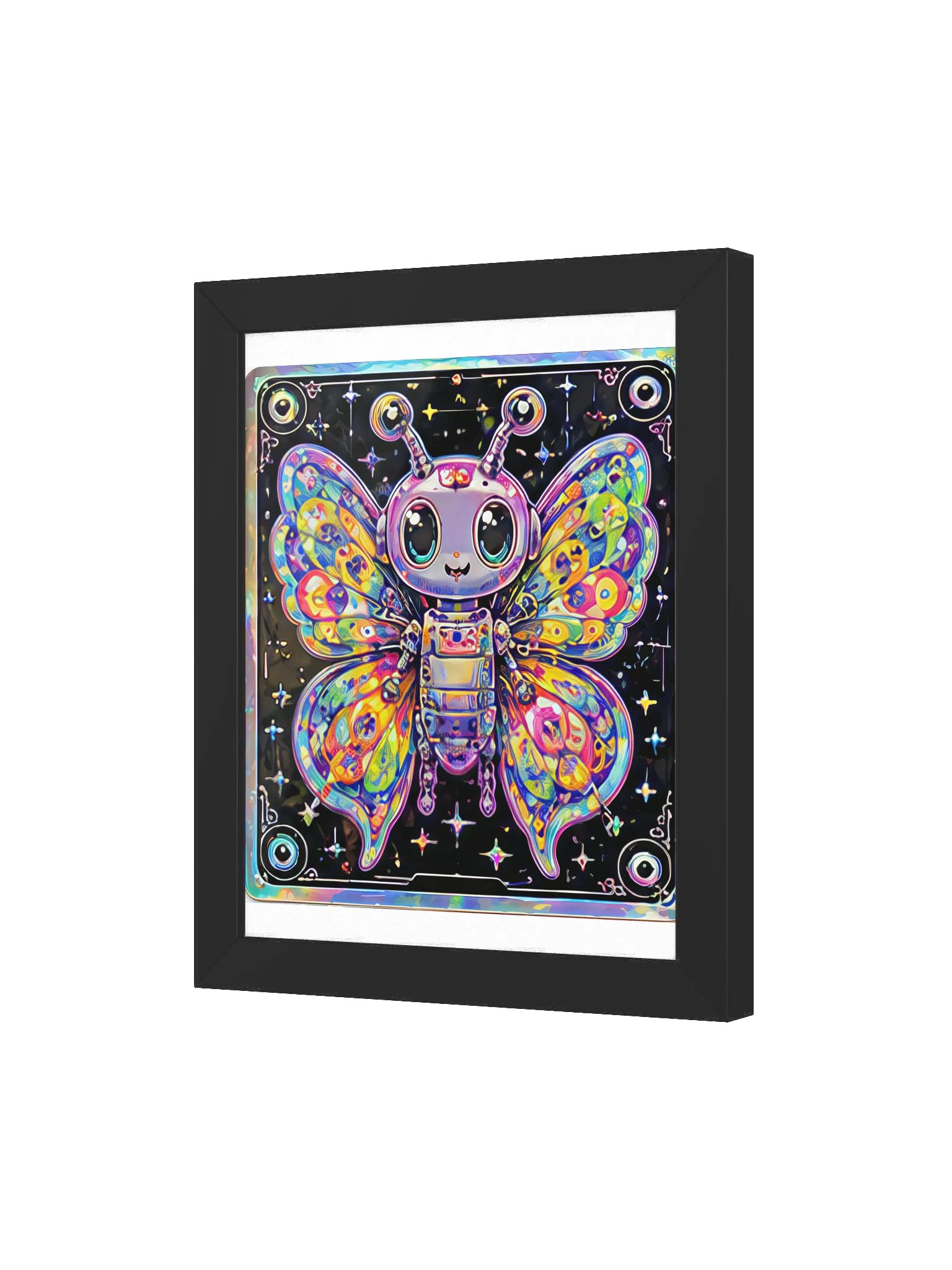 Mecha Butterfly Framed Poster product image (55)