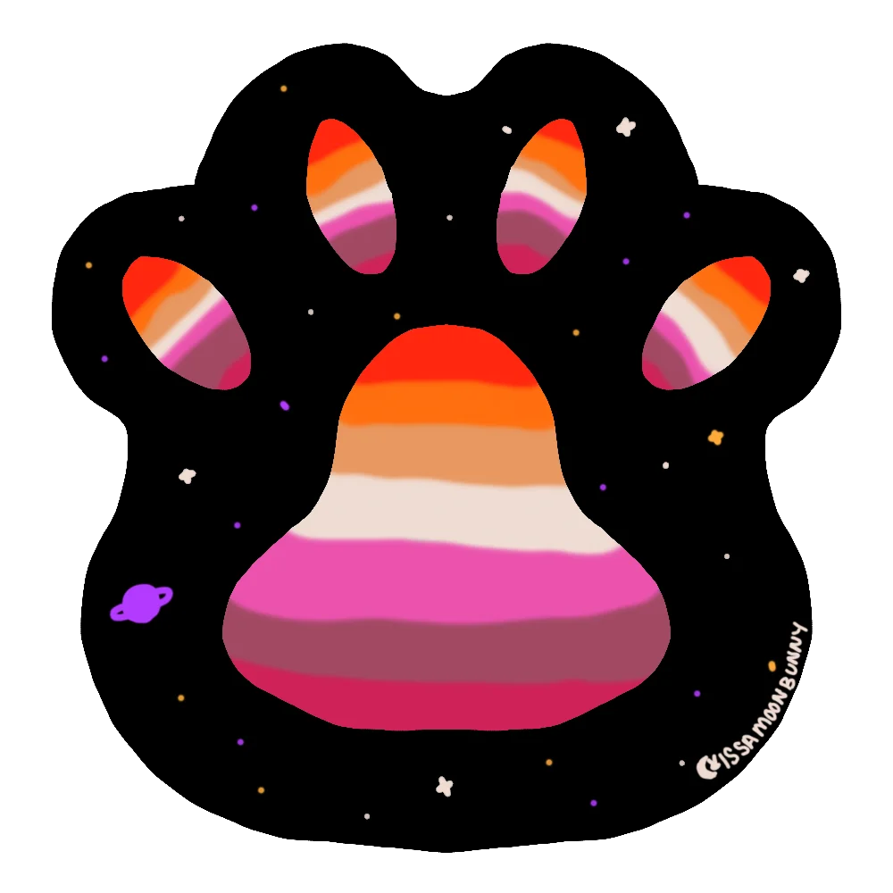 Lesbian Pride is Paw-some! product image (1)
