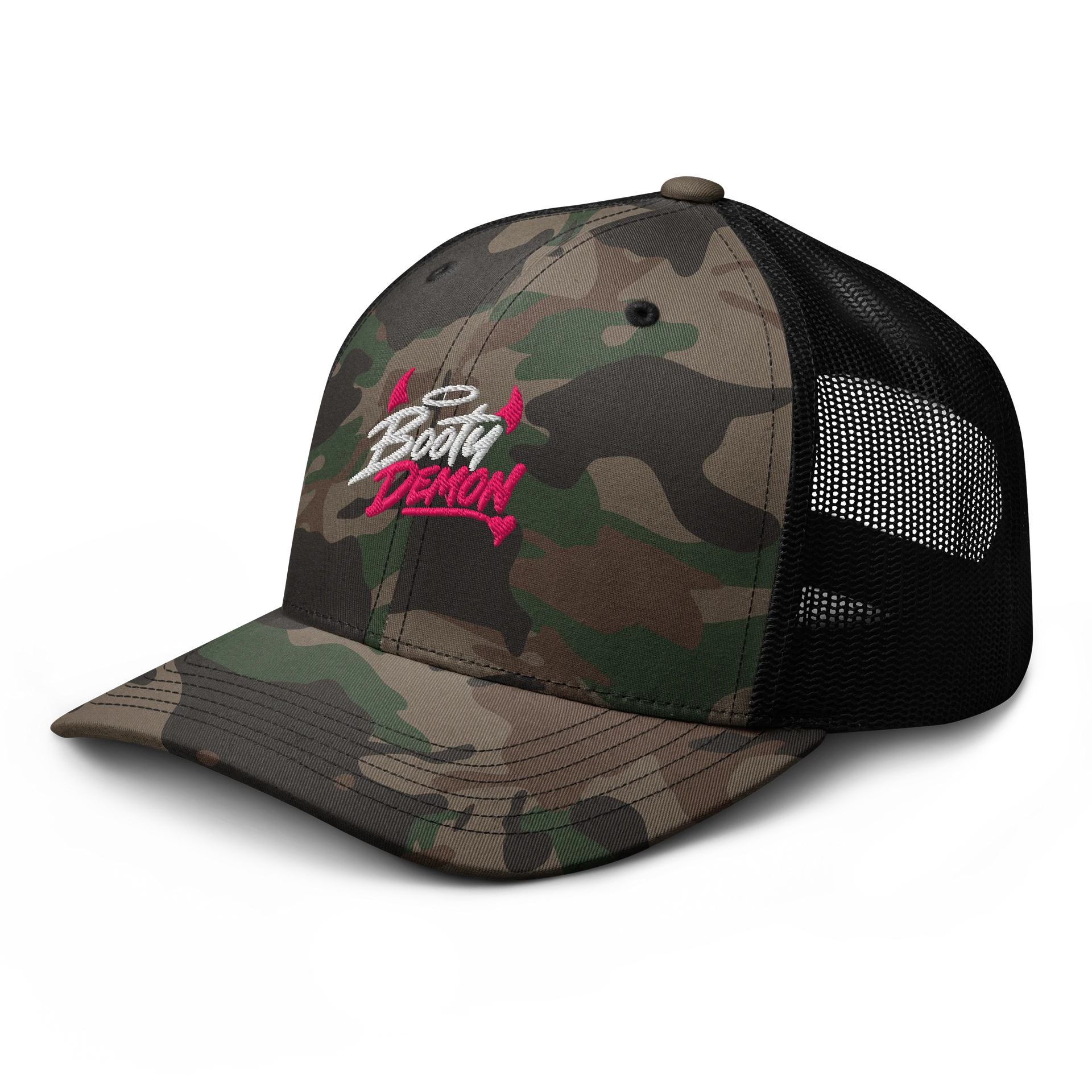 Booty Demon Camo 001 — Hers Pink Script product image (6)