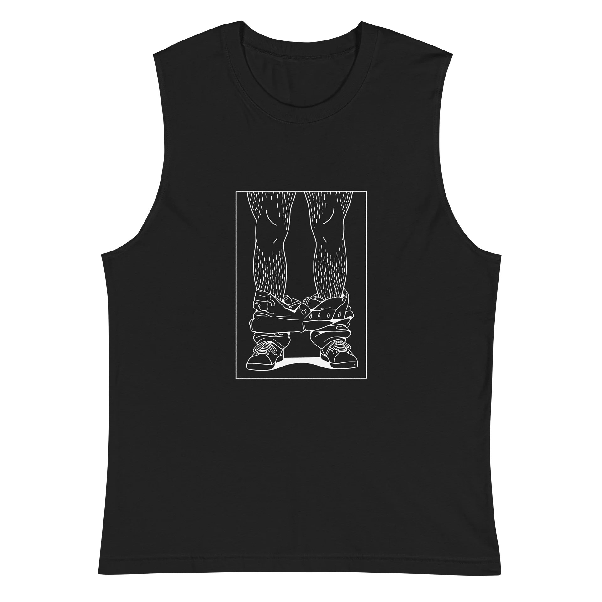 Pants Down Muscle Tank product image (4)