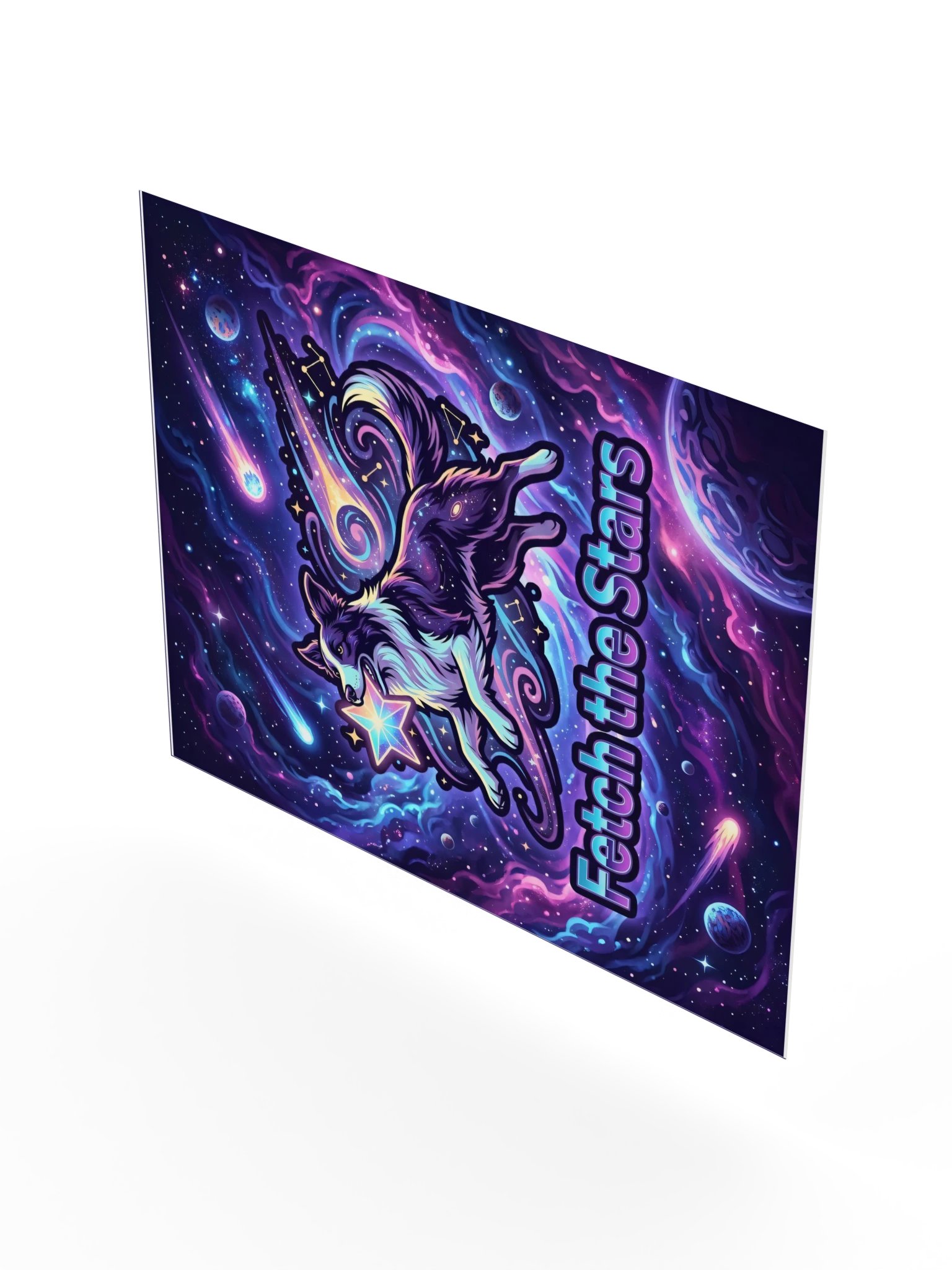 Star Fetch Collie Poster product image (22)