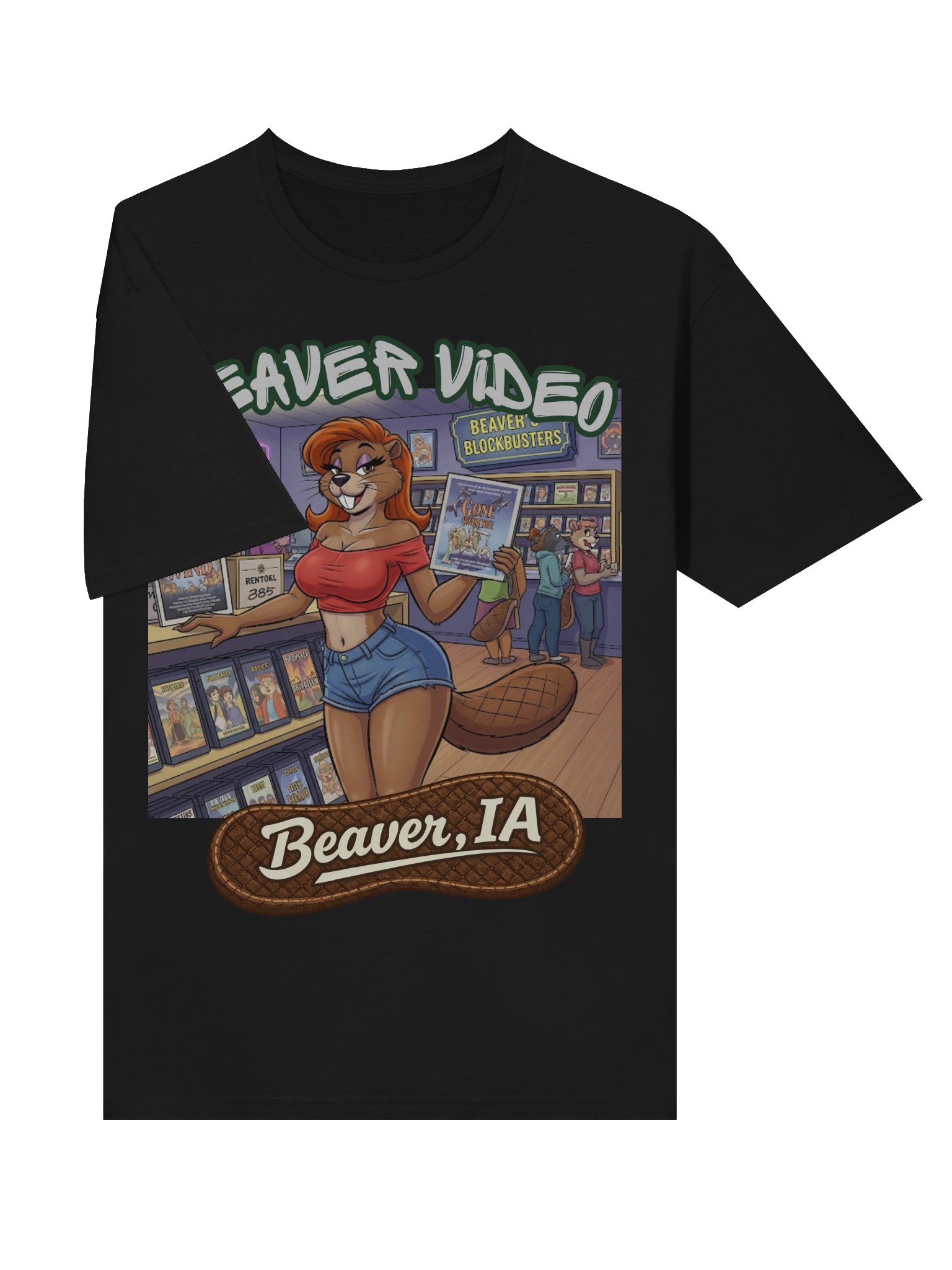 Beaver Video T-Shirt product image (37)