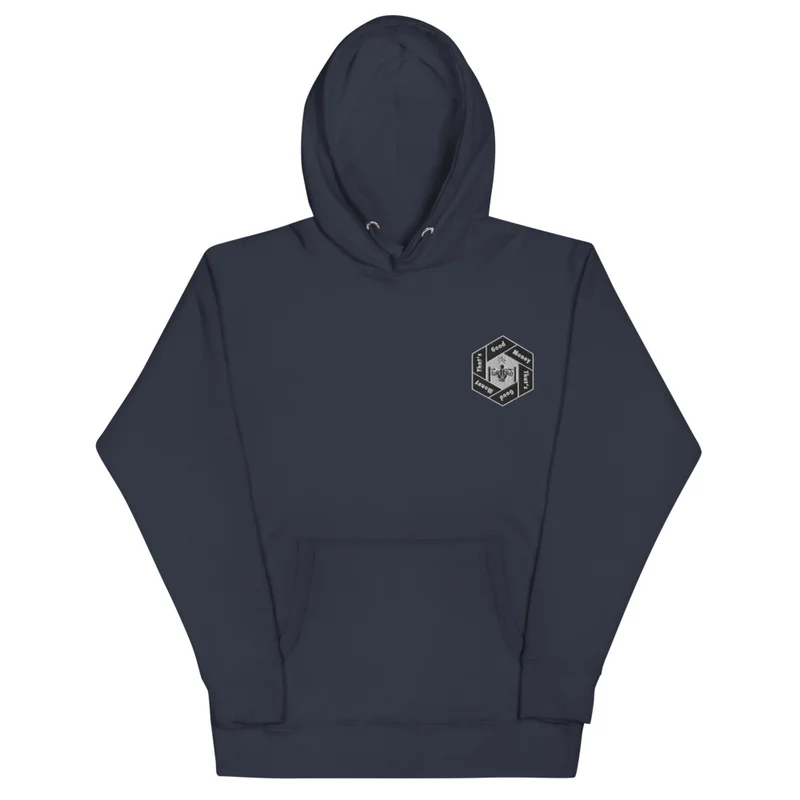 That's Good Money Embroidered Hoodie - Navy product image (1)