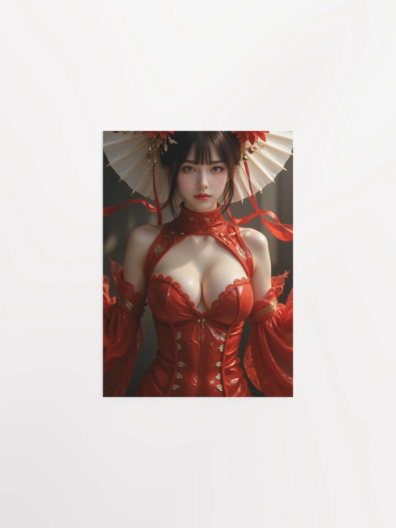 Crimson Elegance Poster product image (2)