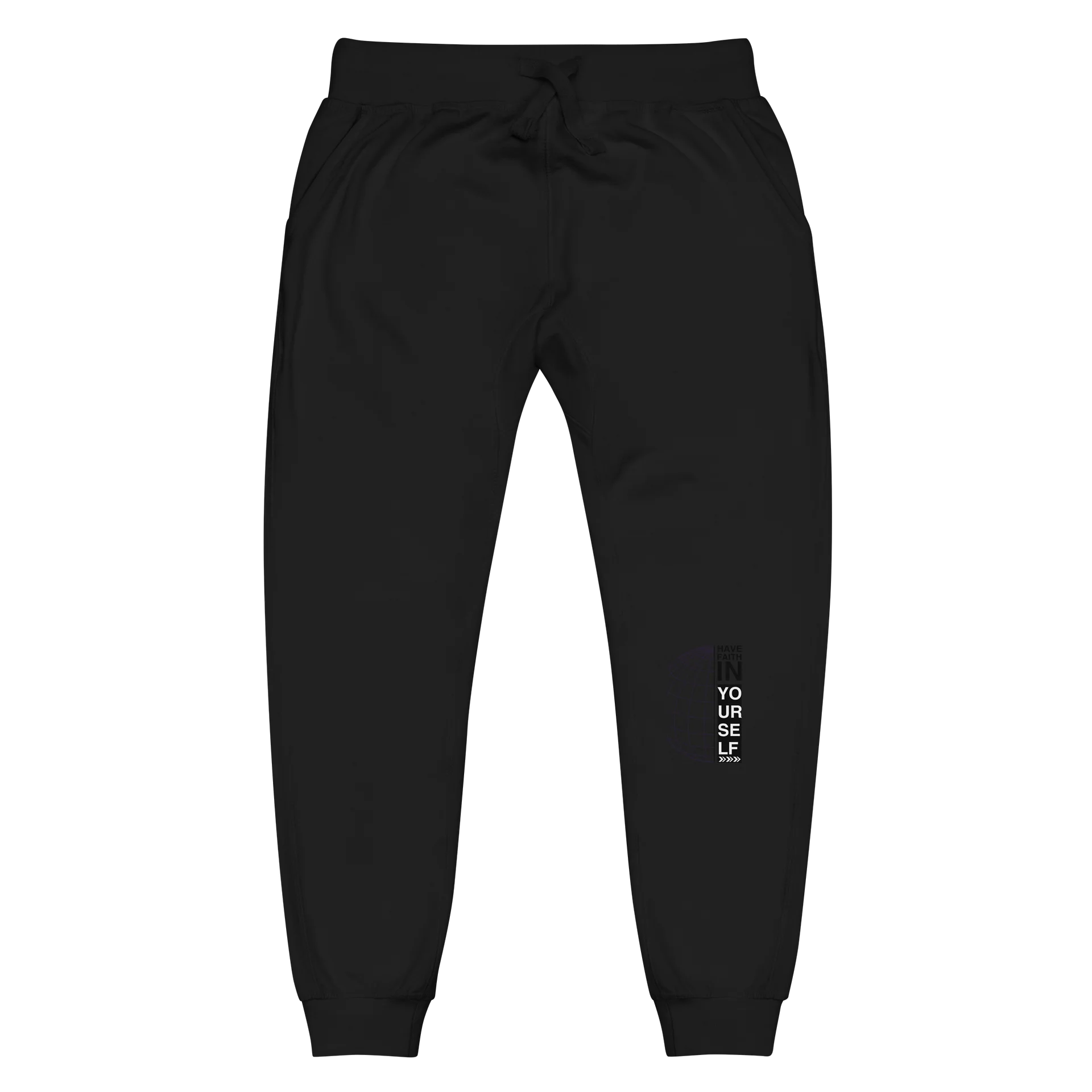 "In Yourself" Vertical Print Joggers product image (1)