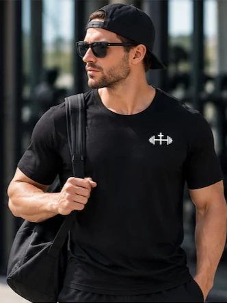 His House Mens Performance T-Shirt - Black by His House