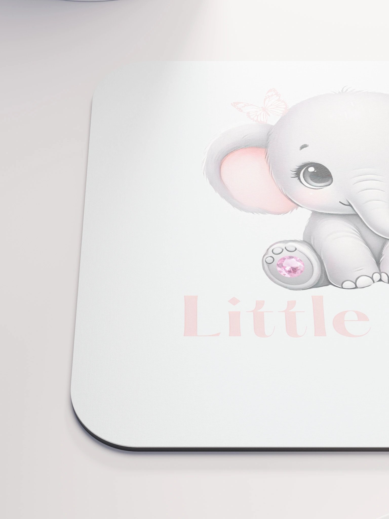 Little Cutie Elephant Mouse Pad product image (6)