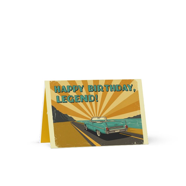 Birthday card - General tone product image (1)
