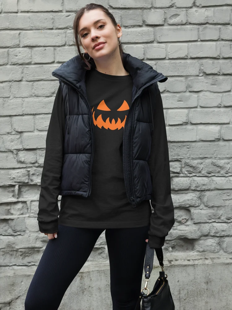 Pumpkin Face / Long-Sleeve Tee product image (5)