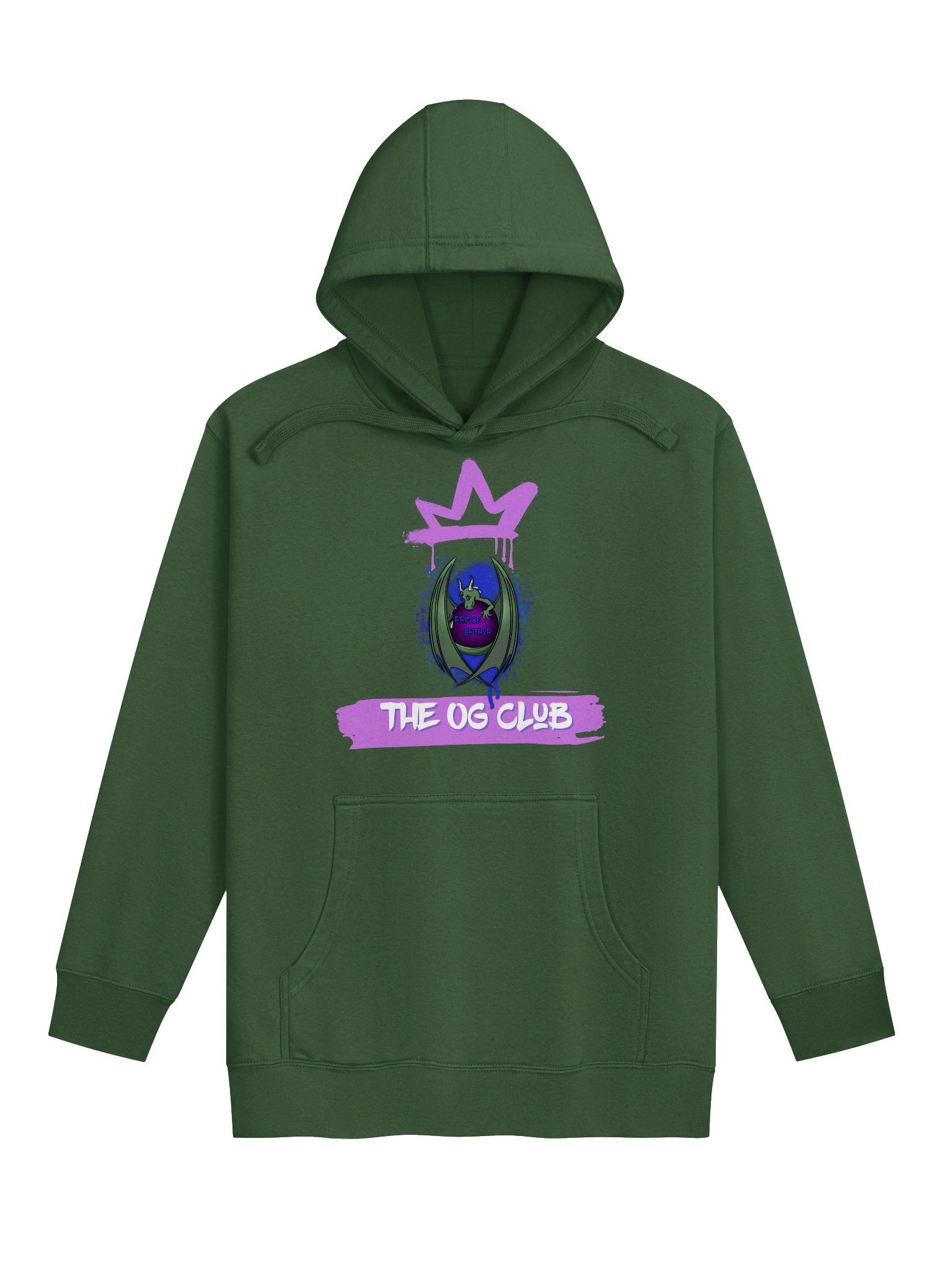 First 1K Club Special edition Hoodie - green product image (1)