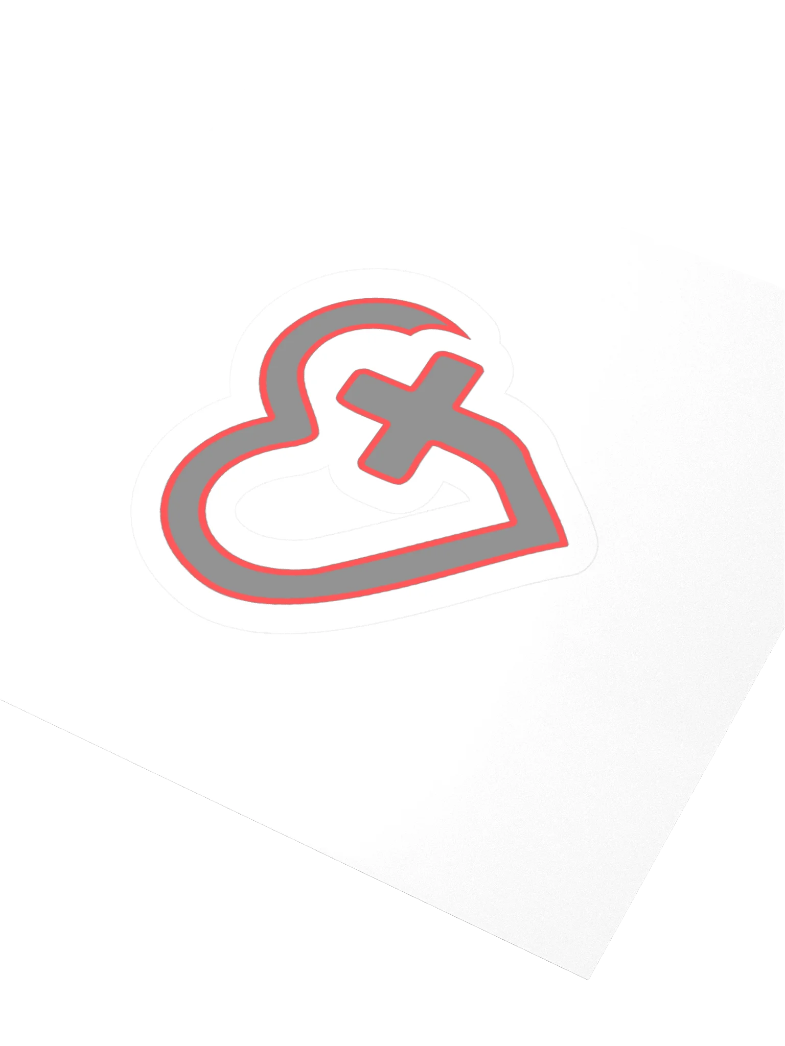Cross In Heart sticker product image (9)