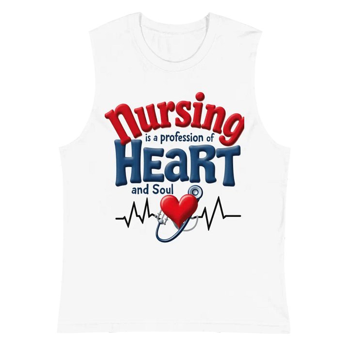 Heartfelt Nursing Muscle Tank product image (2)