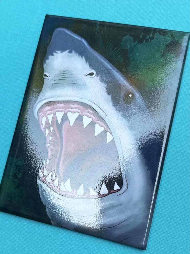 OG Shark on the Fridge Magnet product image (2)