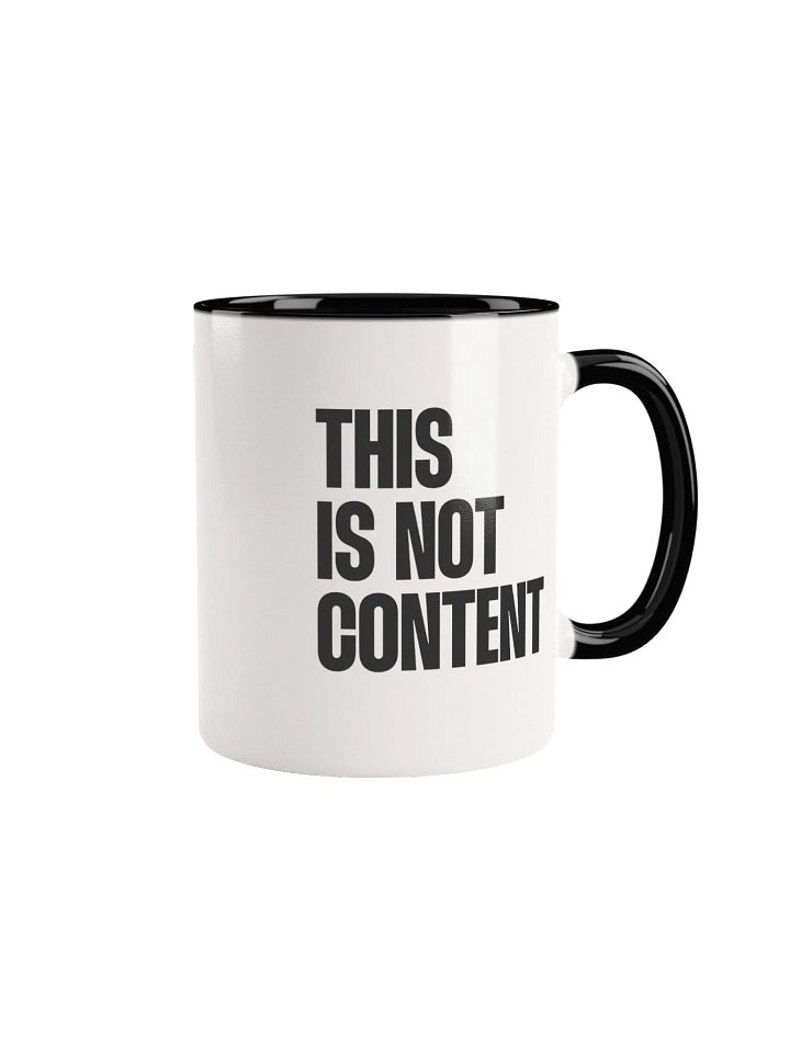 THIS IS NOT CONTENT // 002 Mug product image (1)