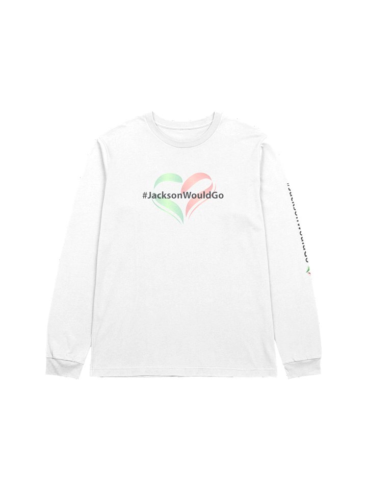 #JacksonWouldGo Supersoft , Light weight Long Sleeve Tee- unisex sizing. product image (1)