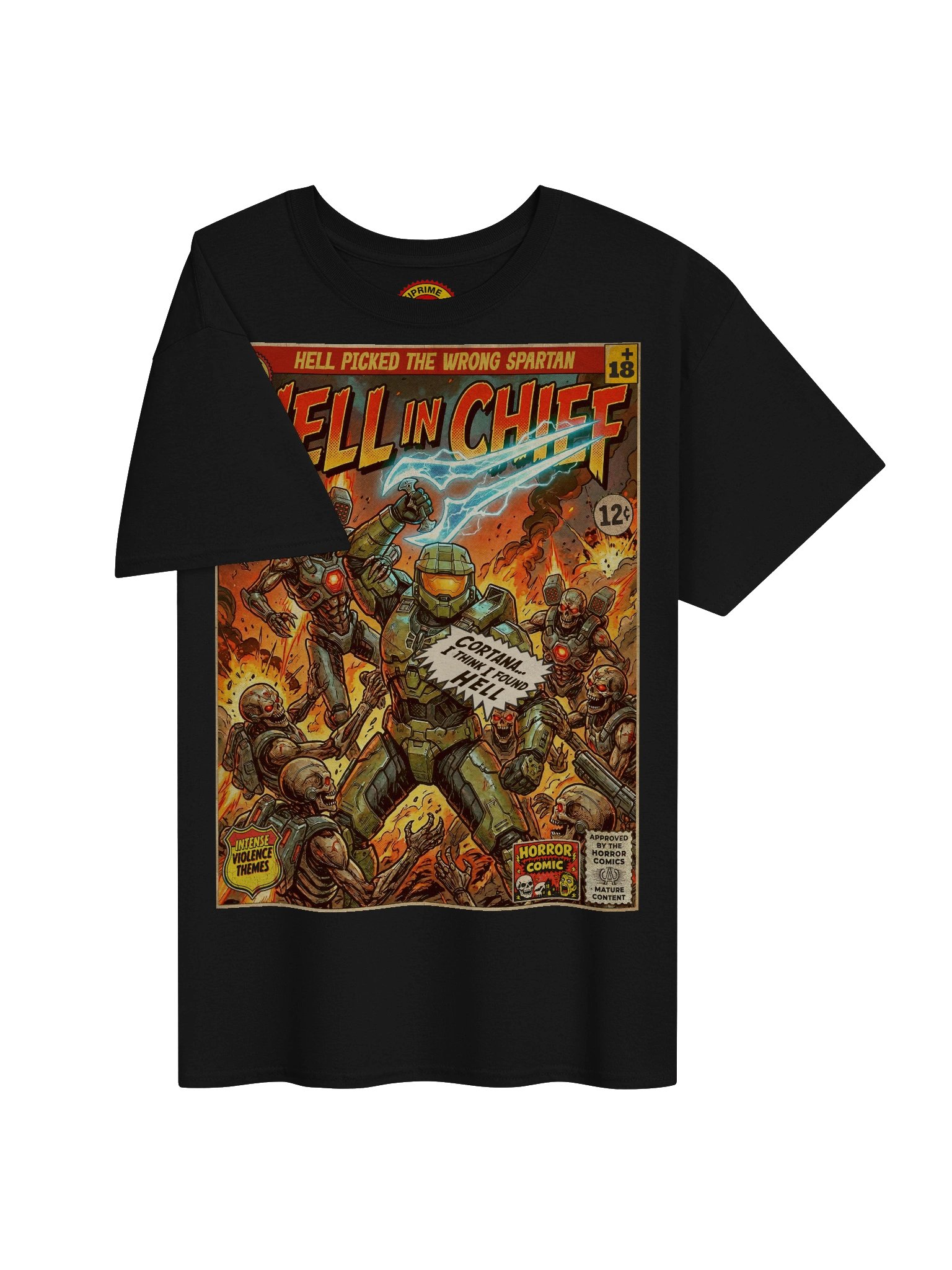 Hell in Chief Comic Art T-Shirt product image (3)