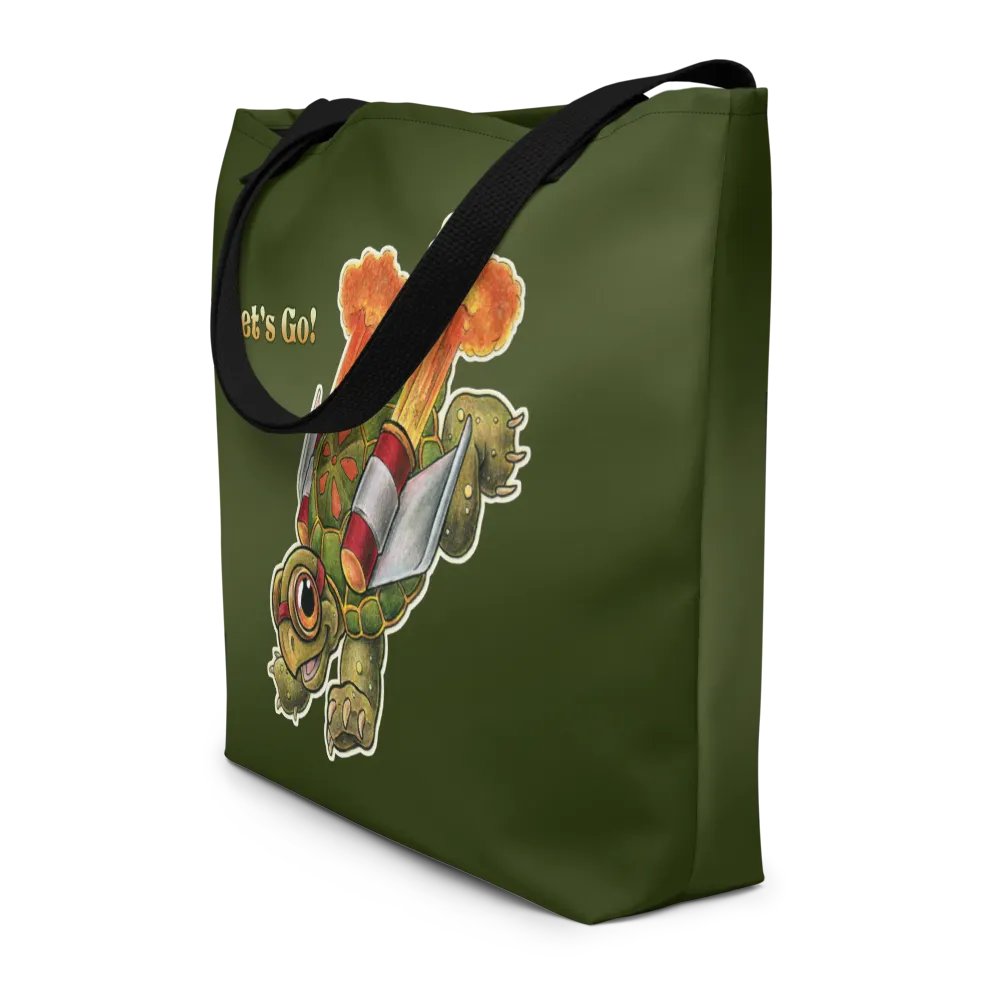 Jetpack Tortoise - SFA Adventure All-Over Tote product image (3)