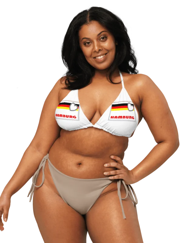 Hamburg Love All-Over Print Bikini Top product image (1)