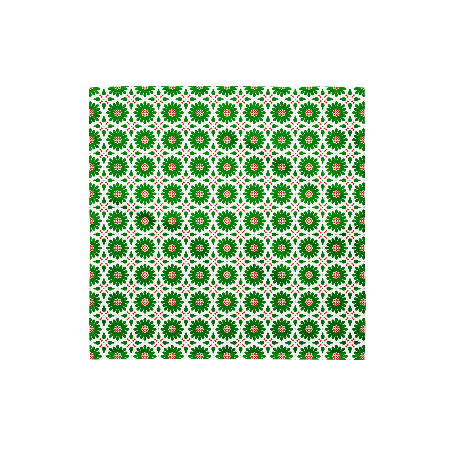 Green Holiday Bloom - Holiday Bandana Series product image (1)