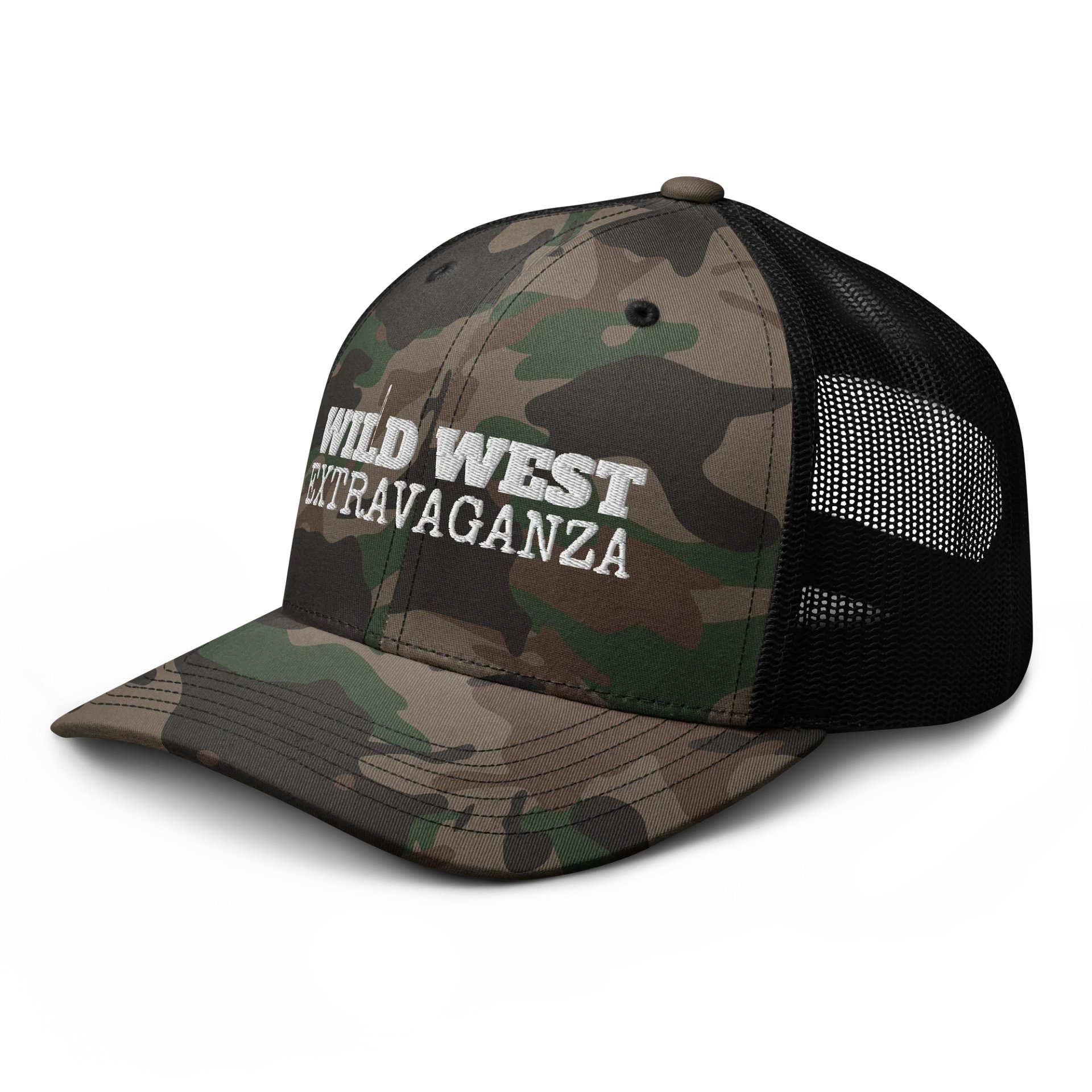 WWE Camo Trucker Hat product image (4)