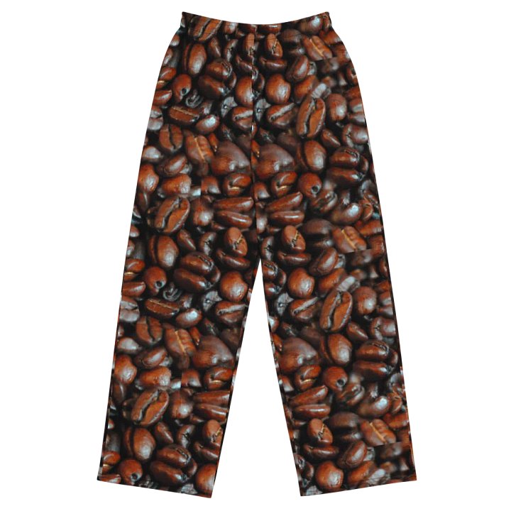 Coffee Beans Pattern Wideleg Pants product image (2)