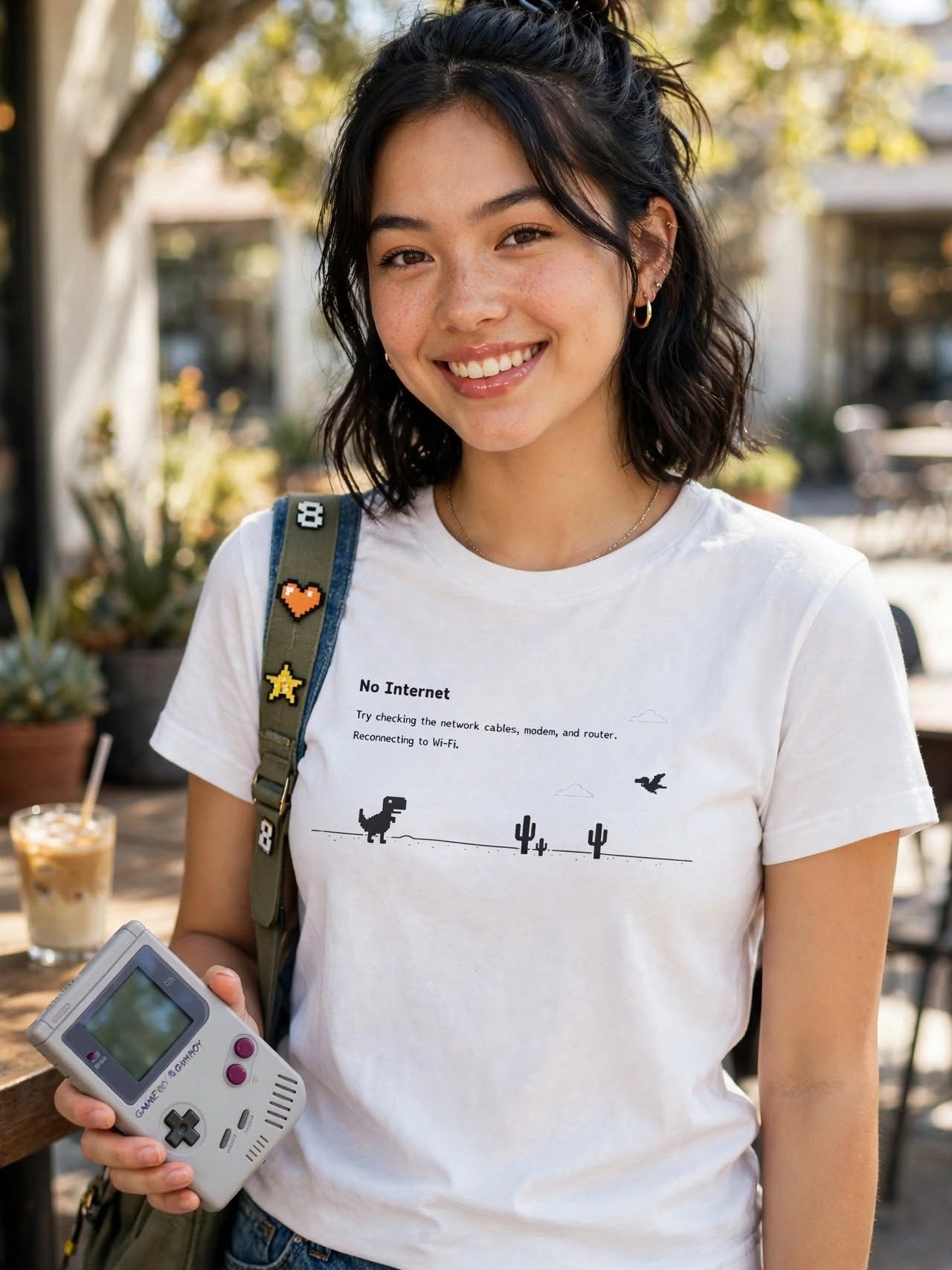 No Internet Dino Tee product image (142)