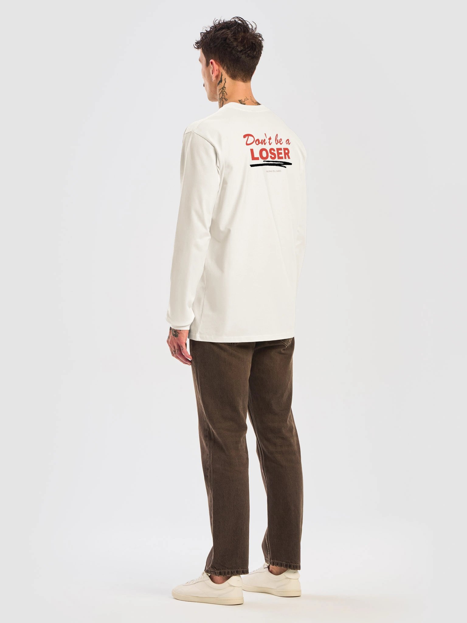 Unisex cotton Long sleeve (bone) product image (8)