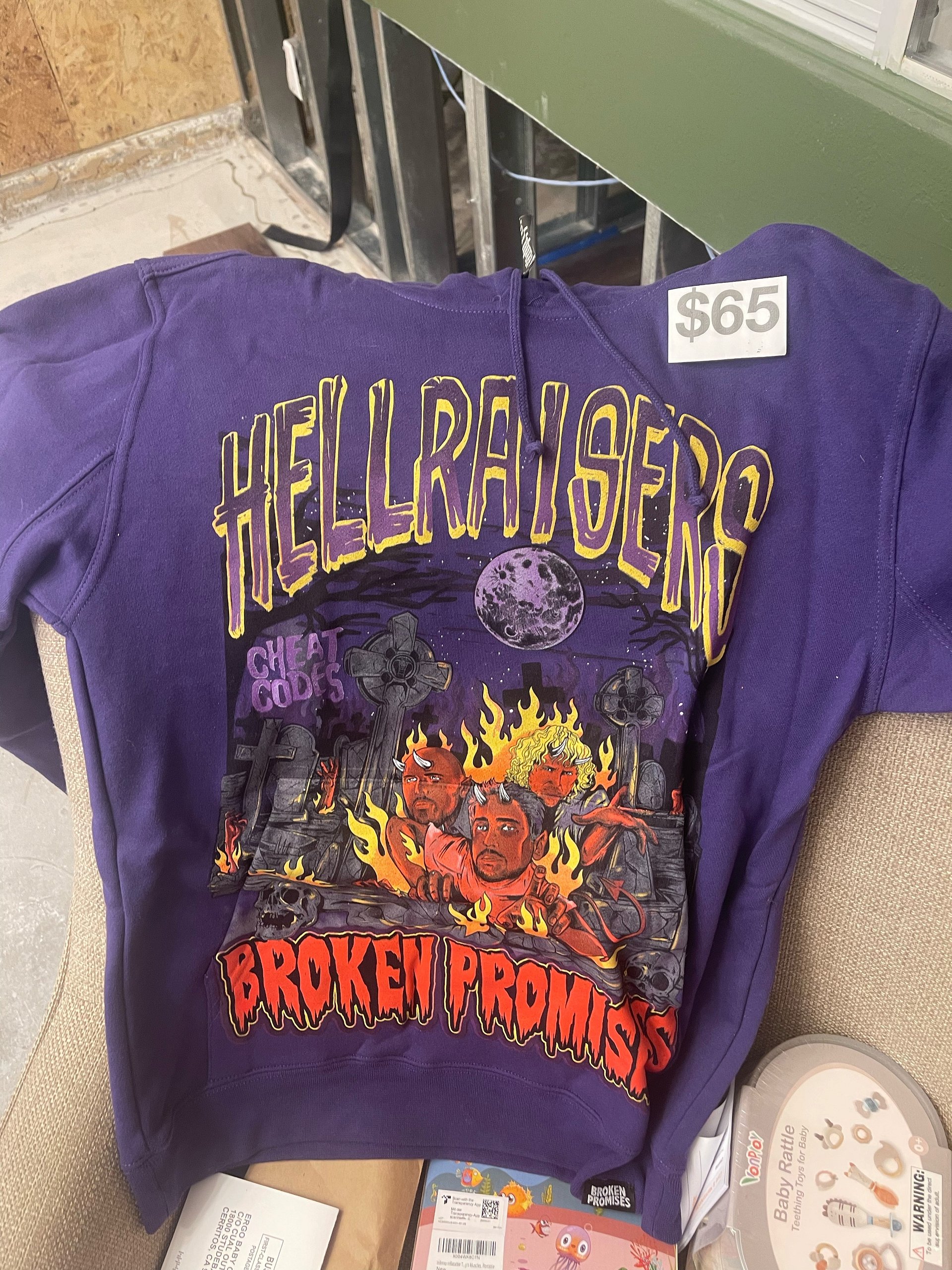 Hellraisers Purple Demons Hoodie product image (1)