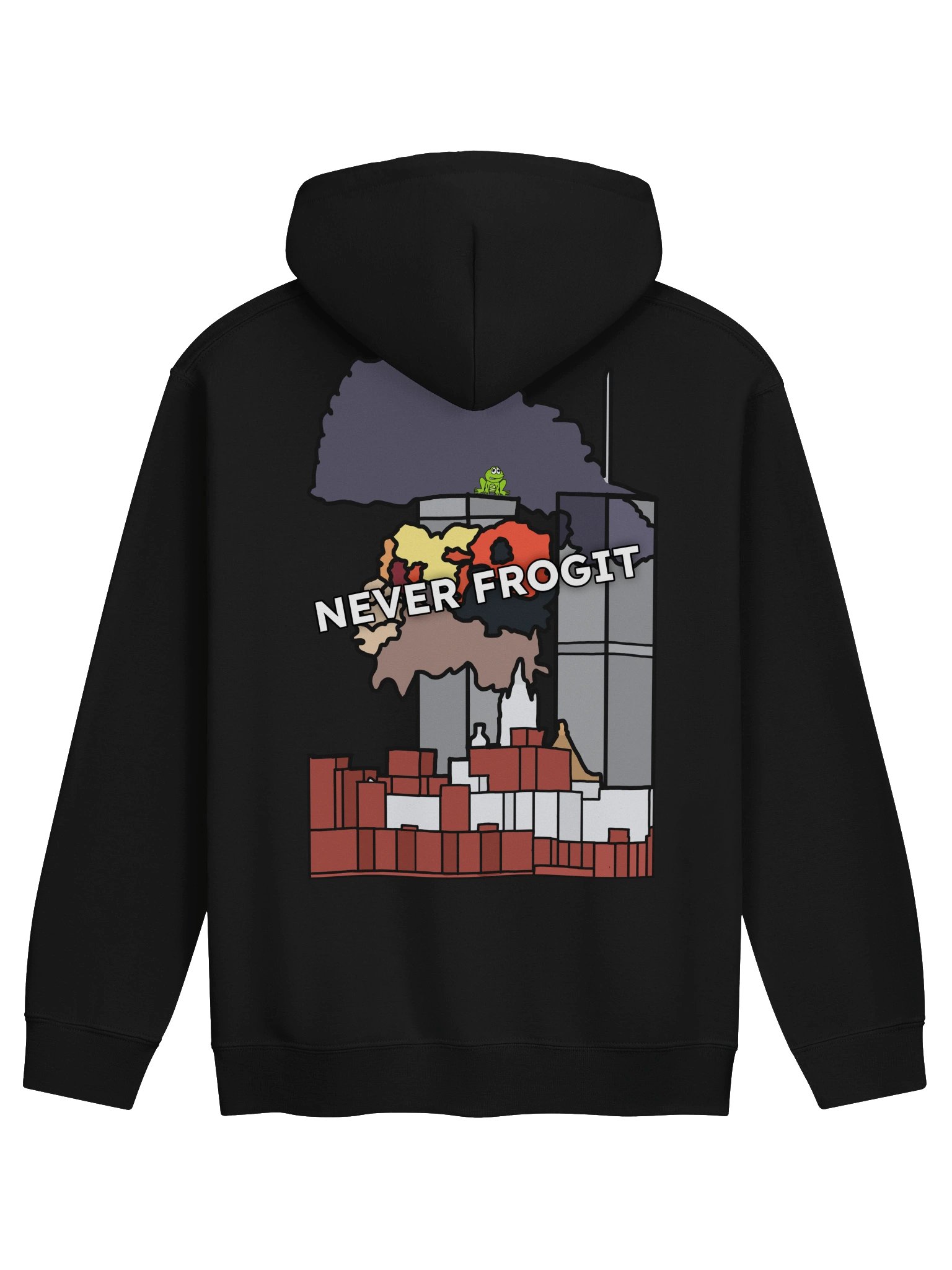 Never Frogit | Unisex Hoodie product image (1)