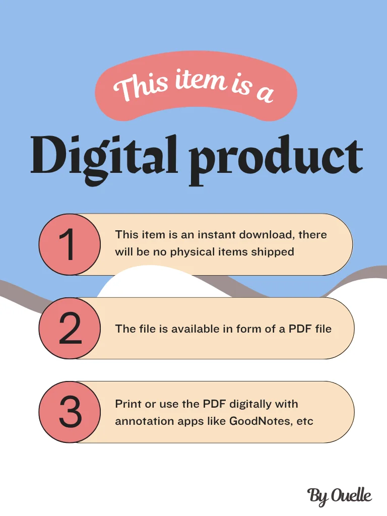Identity Reset Life Planner (PDF) product image (4)