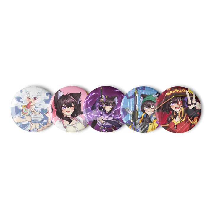 Ny Cosplay Pins 1.25