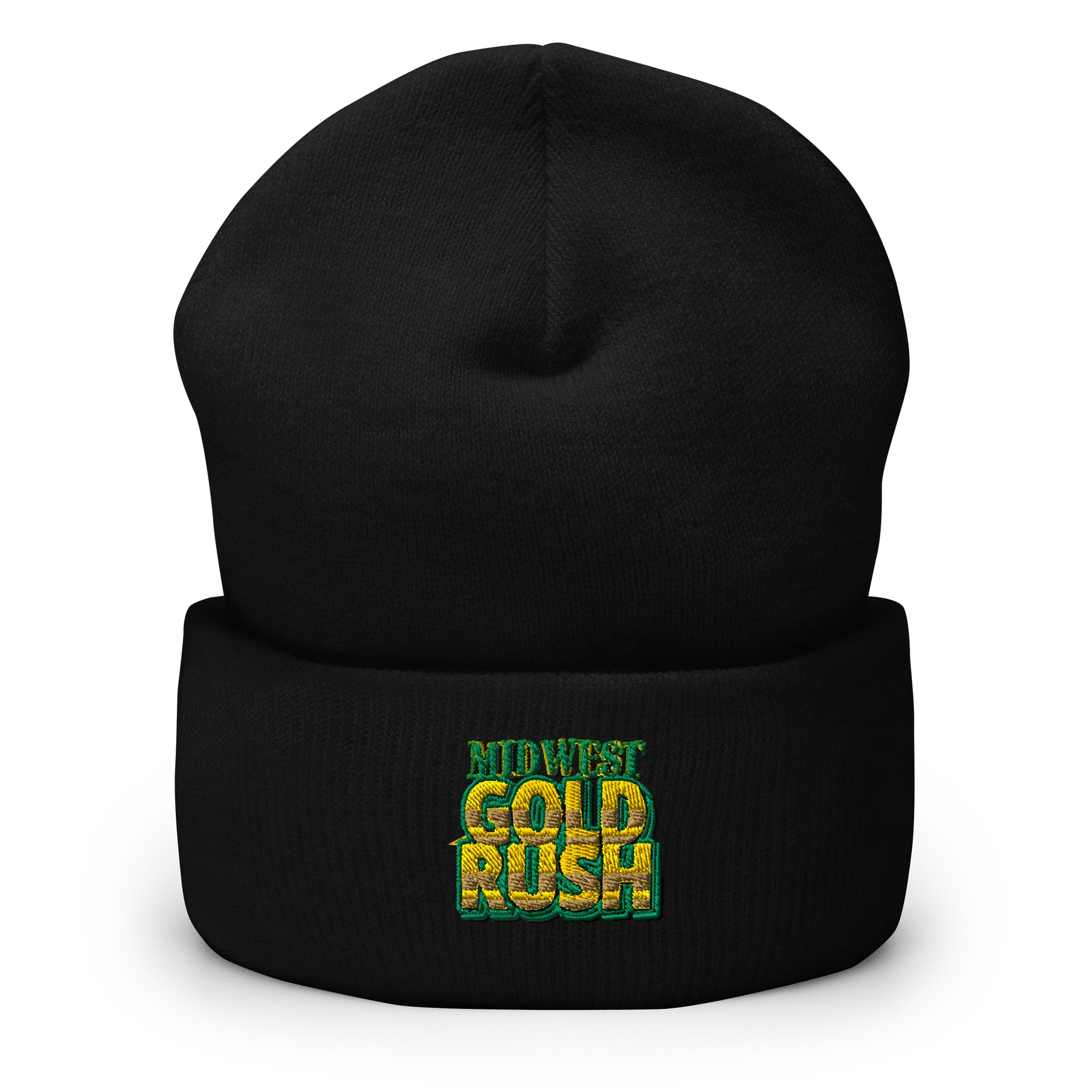 Midwest Gold Rush — Signature 3D Embroidered Cuffed Beanie product image (1)