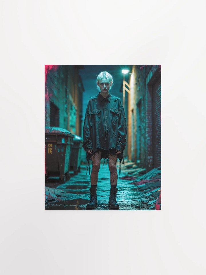 Neon Forsaken Matte Poster product image (1)