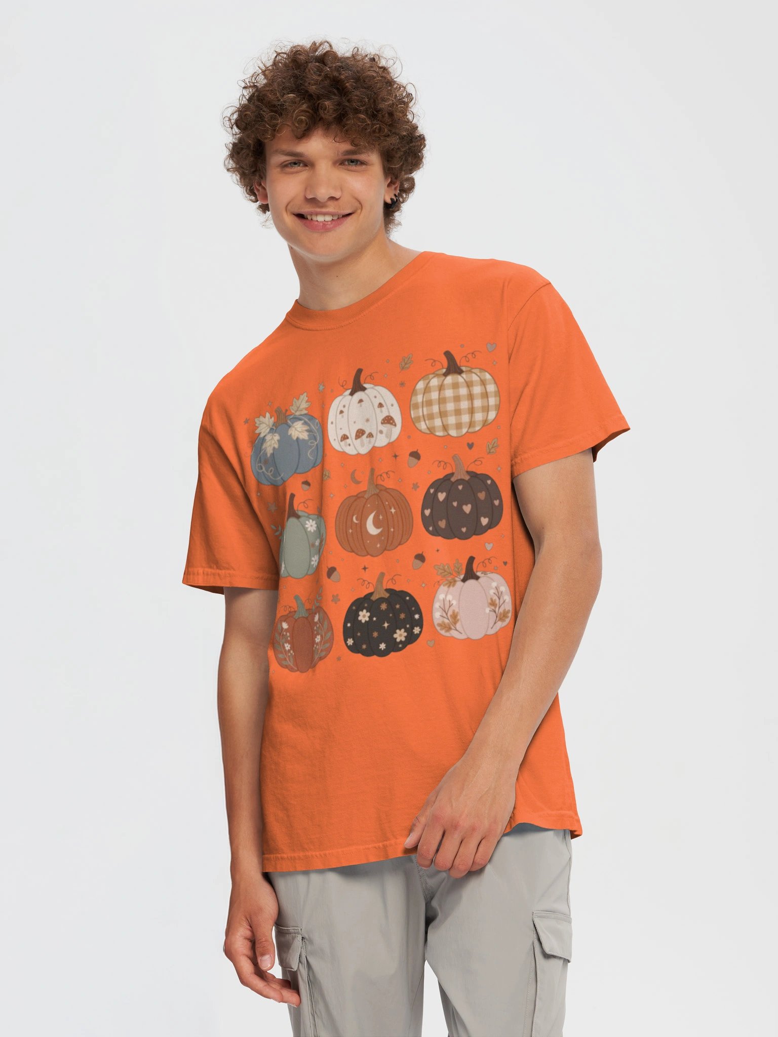 Autumn Mushroom T-Shirt – Cute Woodland Fungi & Fall Nature Graphic Tee product image (9)